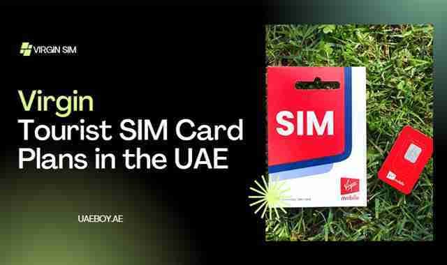 Virgin Tourist SIM Card Plans in the UAE