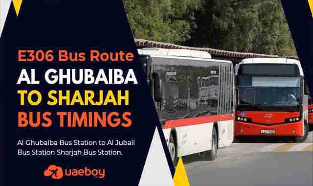 Al Ghubaiba to Sharjah Bus Timings, Fares, Stops