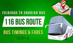 Fujairah To Sharjah Bus Timings