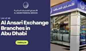 Al Ansari Exchange Branches in Abu Dhabi