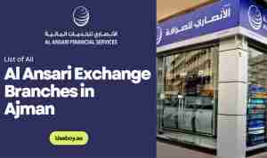 Al Ansari Exchange Branches in Ajman