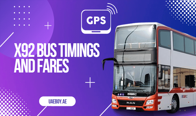 Al Ghubaiba Stn to Dubai Investment Park Bus Timings | X92 Bus Route