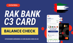 RAKBANK C3 Card Balance Check in UAE