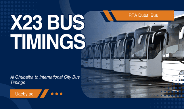 X23 Bus Route | Al Ghubaiba to International City