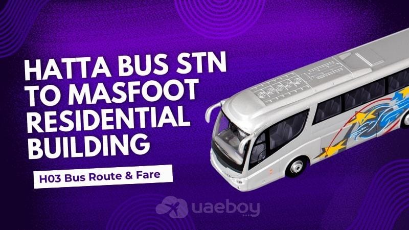 Hatta Bus Stn to Masfoot Residential Building bus Timings