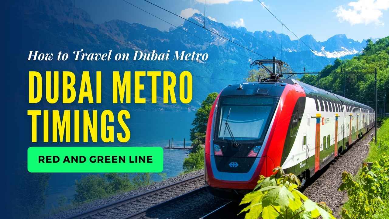 Today Dubai Metro Timing