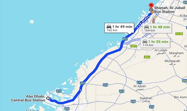 117 Bus Route Map