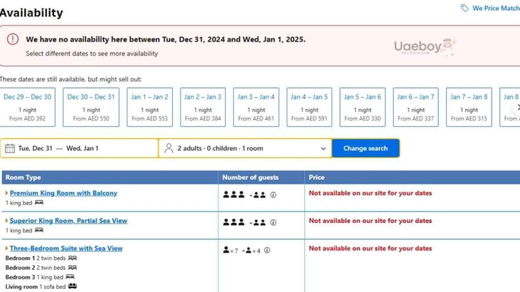 Booking Issues Uaeboy Can Help you