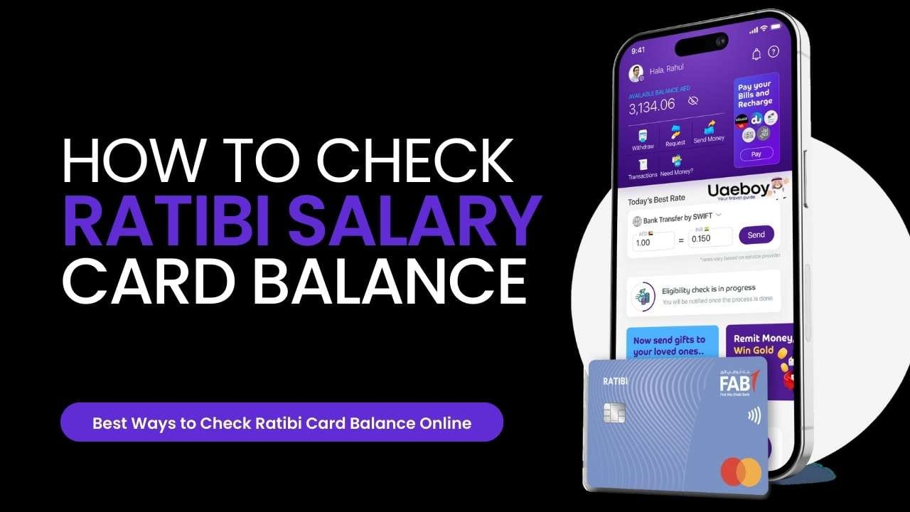 Check Ratibi Salary Card Balance Online