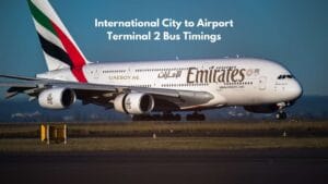 International City to Airport Terminal 2 Bus Timings